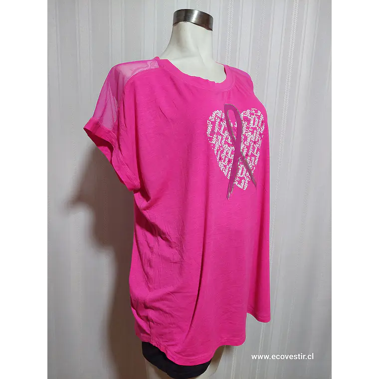 POLERA ROSADA XERSION TALLA XL 1