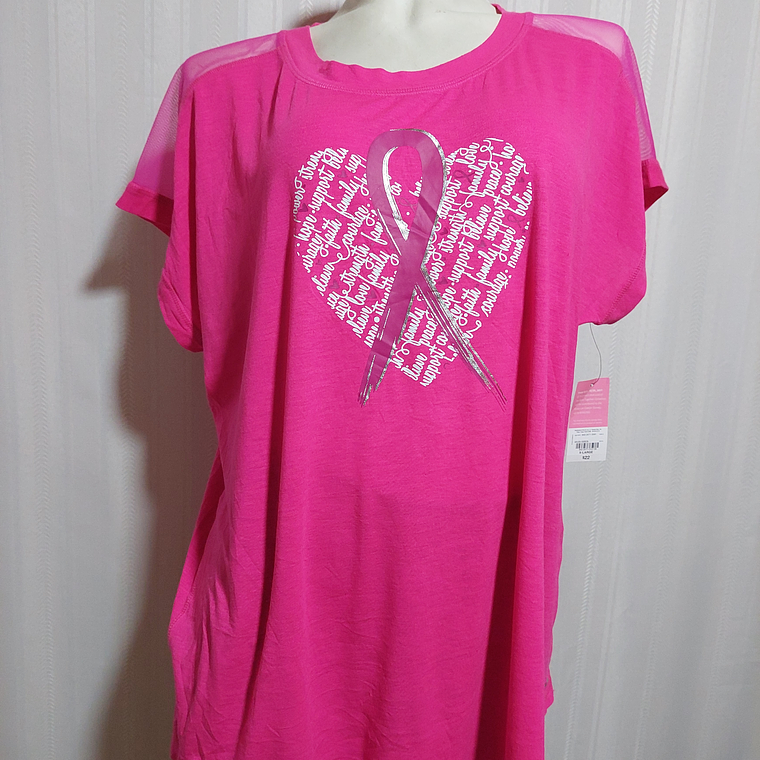 POLERA ROSADA XERSION TALLA XL 2