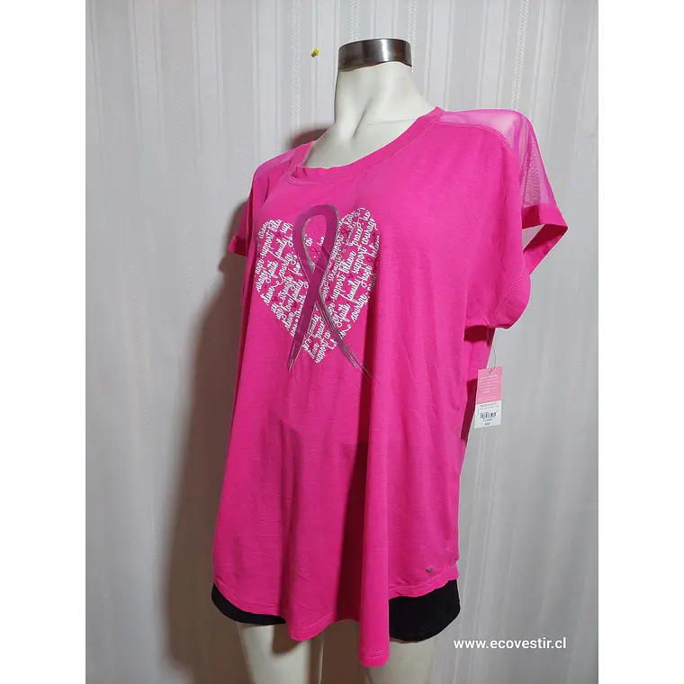 POLERA ROSADA XERSION TALLA XL 3