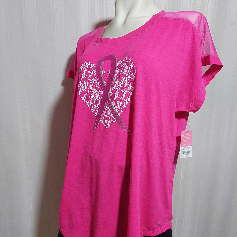 POLERA ROSADA XERSION TALLA XL 3