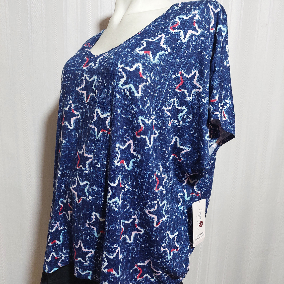 POLERA MC MULTICOLOR SECRET TREASURES TALLA 3XL 1