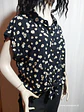 BLUSA ESTAMPADA NEGRA NO BOUNDARIES TALLA XXL - Miniatura 1