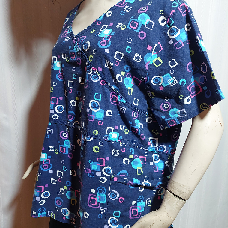 POLERA ESTAMPADA SCRUBSTAR TALLA 3X/3XG 3