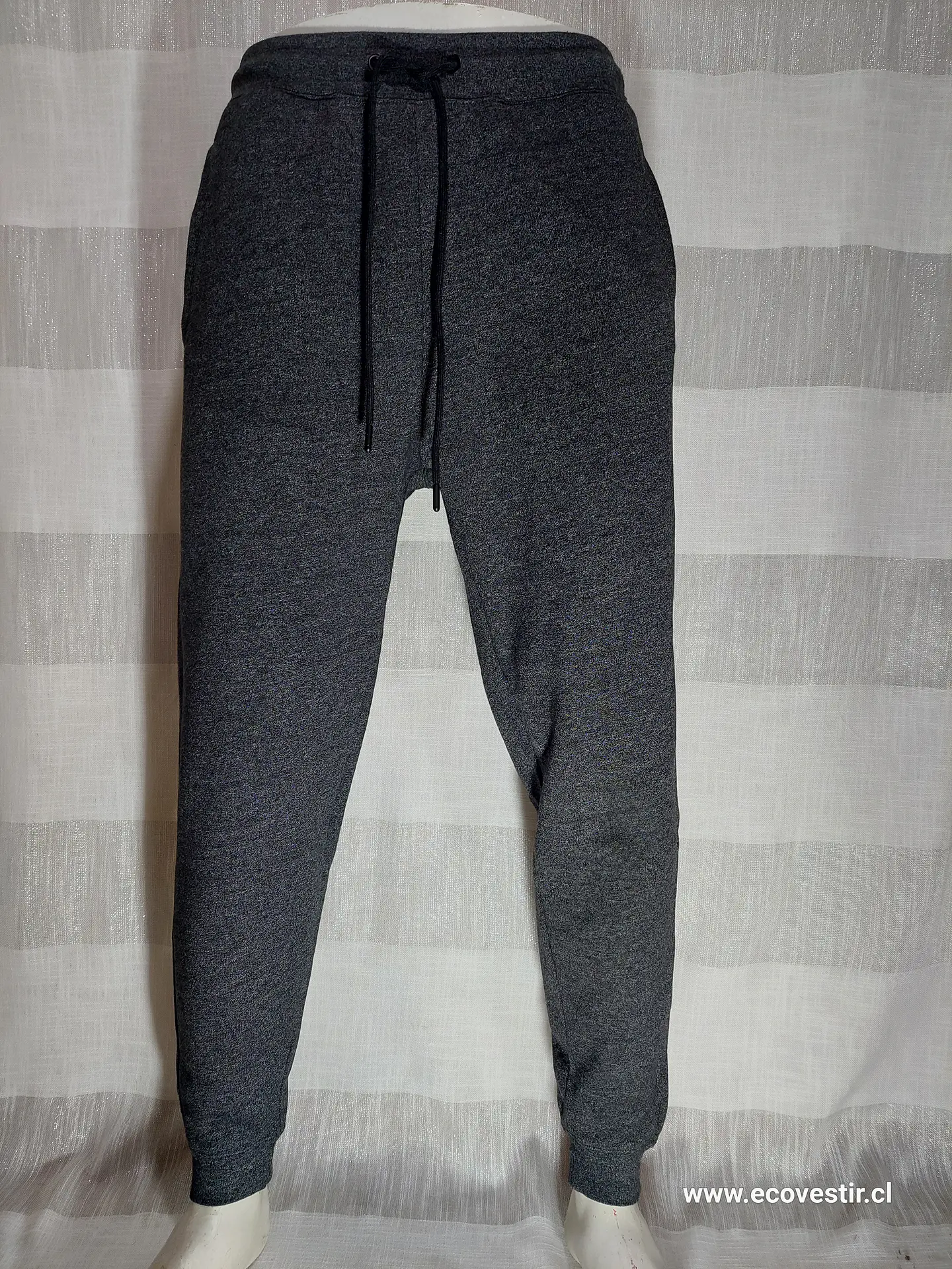 PANTALÓN BUZO GRIS CSG TALLA XL  2