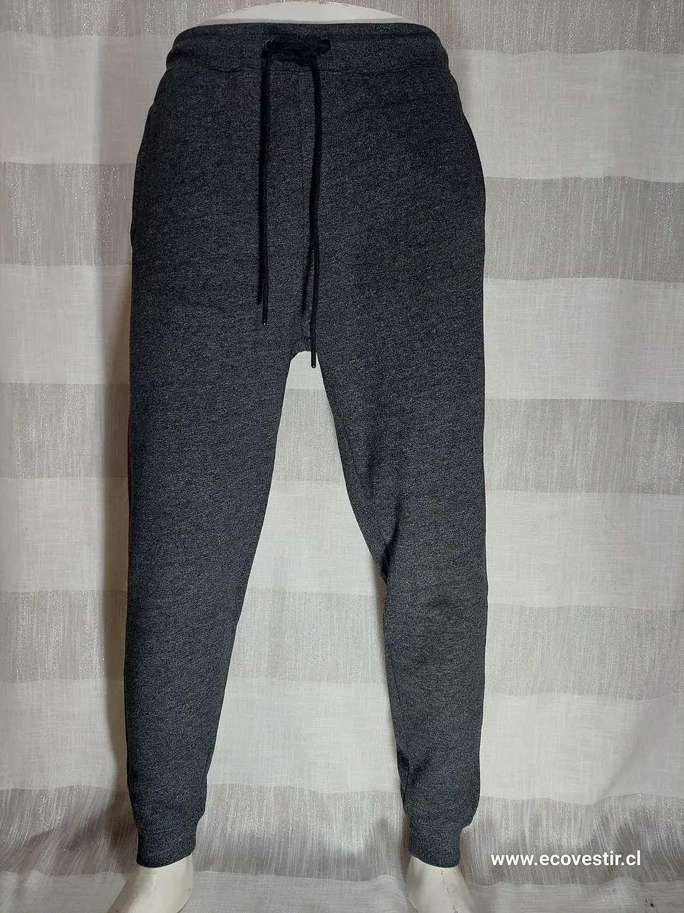 PANTALÓN BUZO GRIS CSG TALLA XL  2