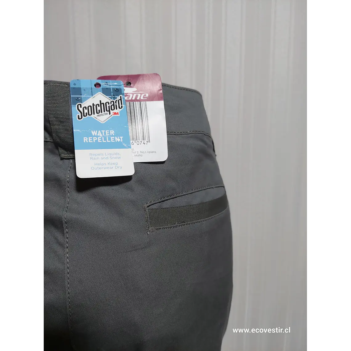 PANTALÓN TREKKING  GRIS  CRANE TALLA  S 3