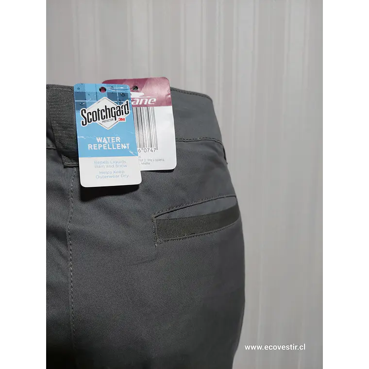 PANTALÓN TREKKING  GRIS  CRANE TALLA  S 3