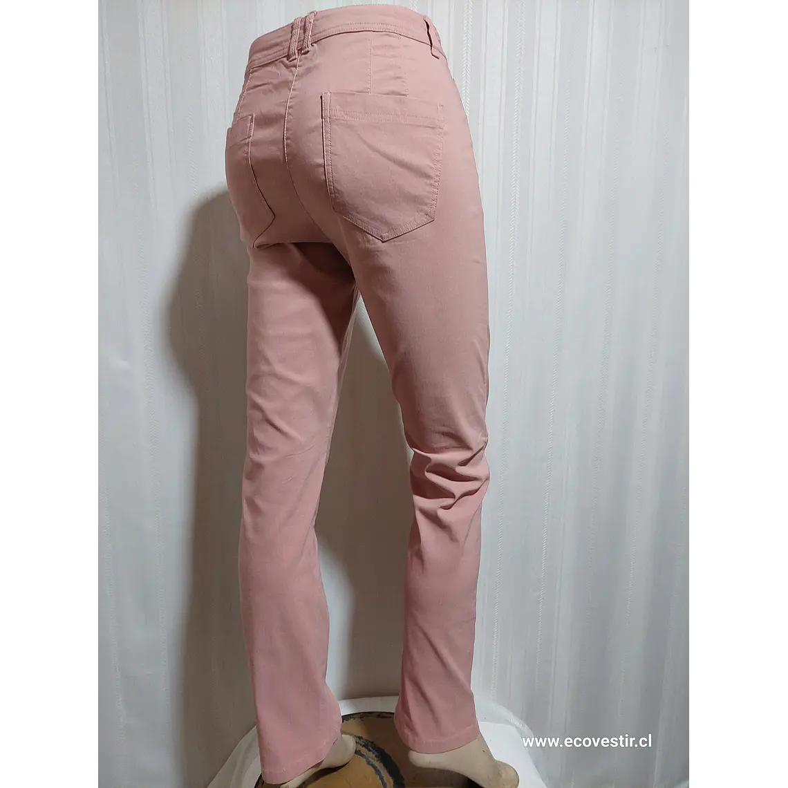 PANTALÓN CASUAL ROSADO  CHARLES VOEGELE TALLA 40 2