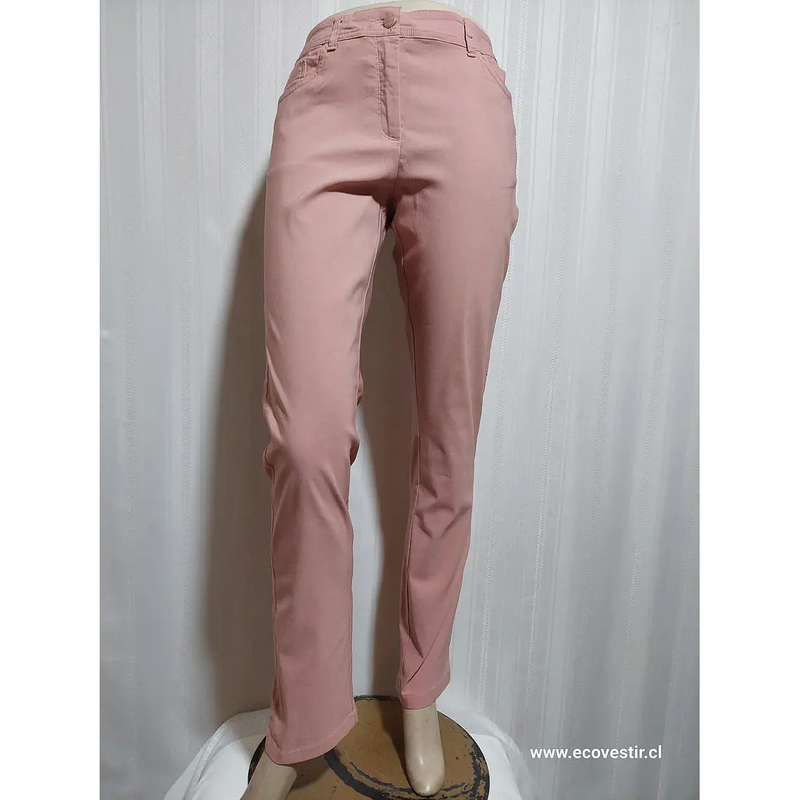 PANTALÓN CASUAL ROSADO  CHARLES VOEGELE TALLA 40 3