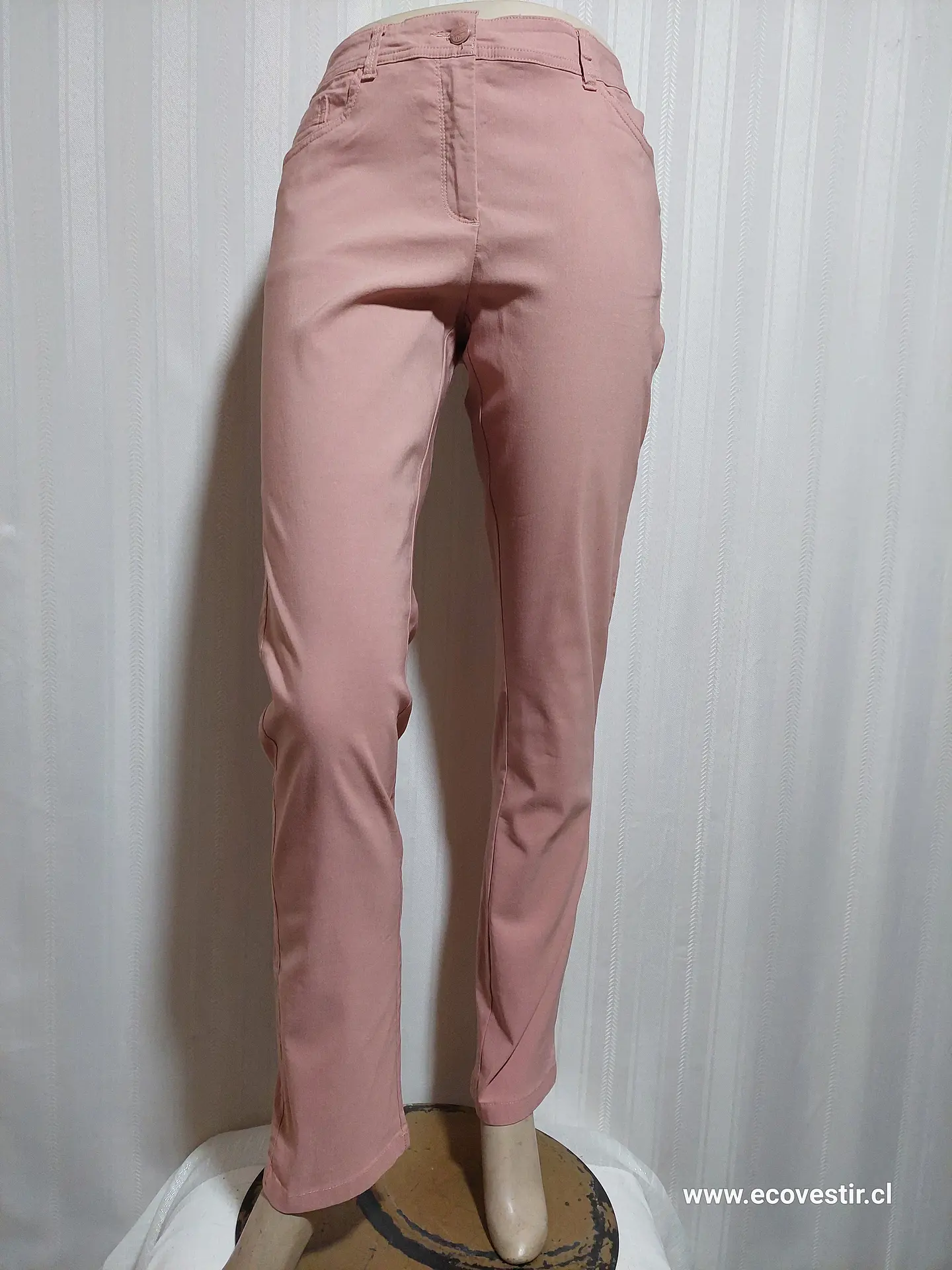 PANTALÓN CASUAL ROSADO  CHARLES VOEGELE TALLA 40 3