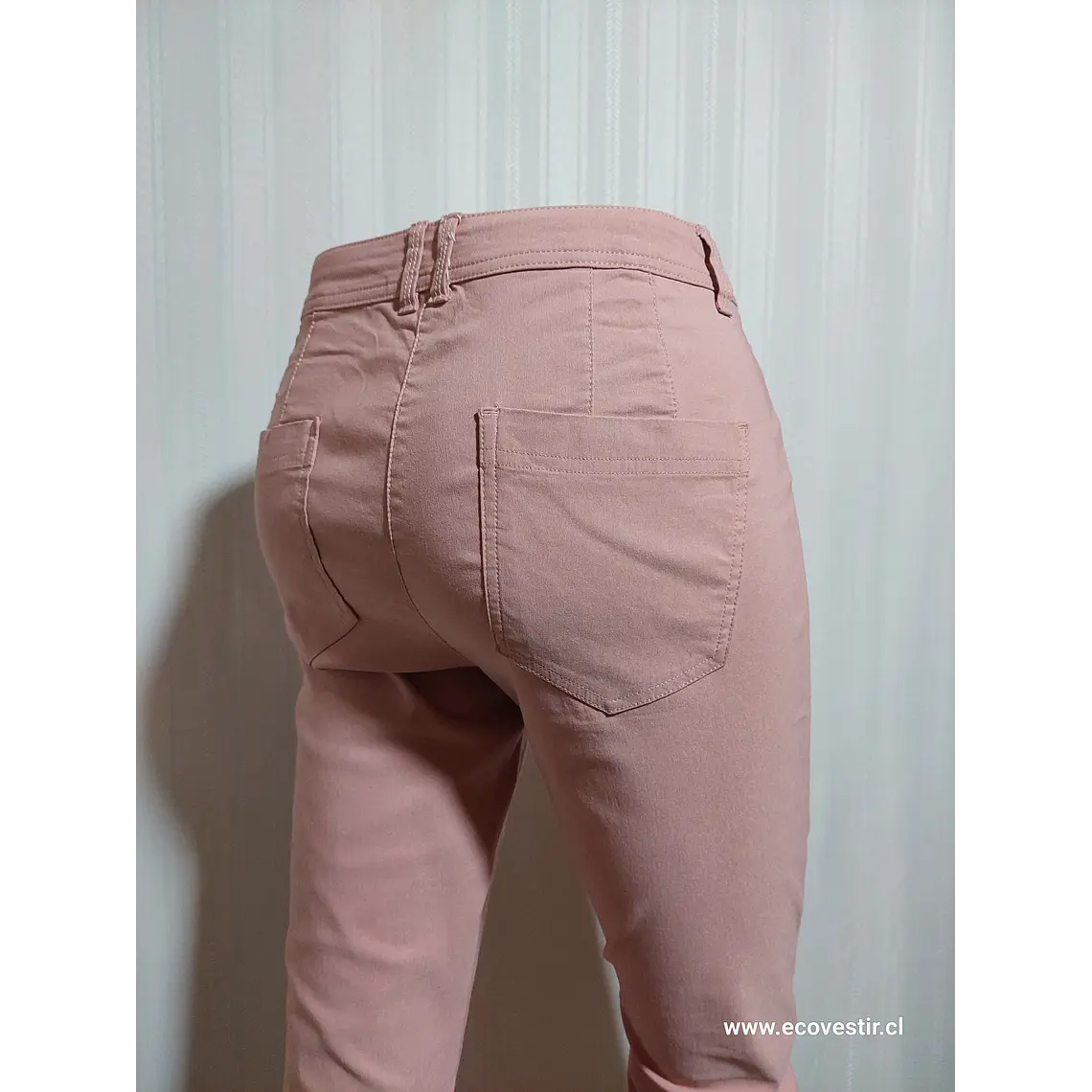 PANTALÓN CASUAL ROSADO  CHARLES VOEGELE TALLA 40 4
