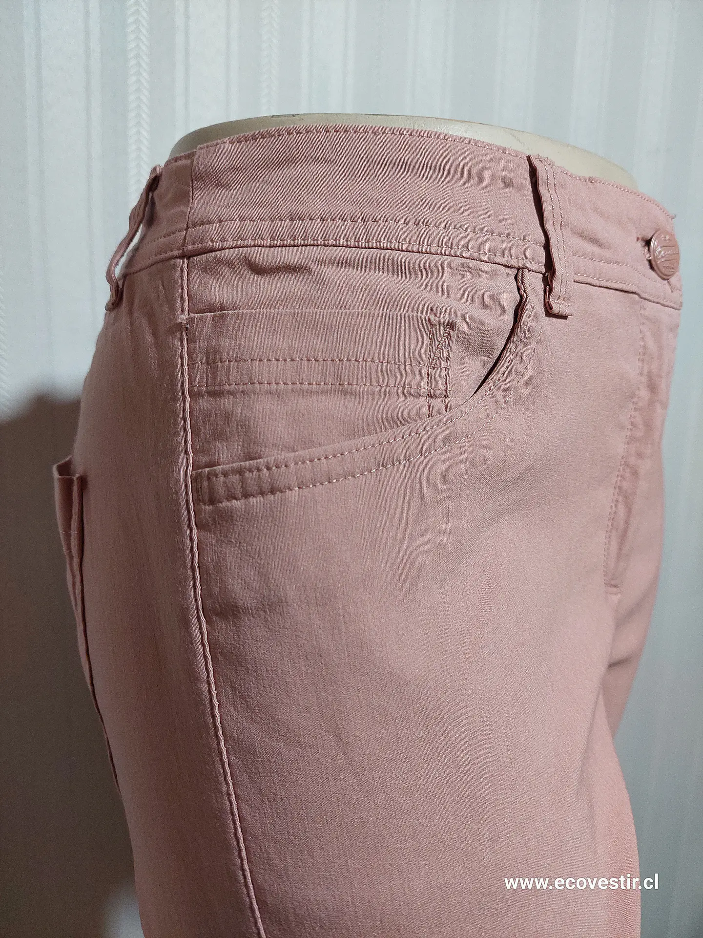 PANTALÓN CASUAL ROSADO  CHARLES VOEGELE TALLA 40 5