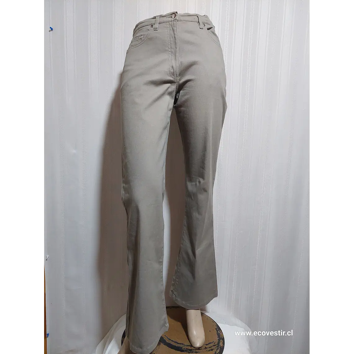 PANTALÓN CASUAL BEIGE DUTY FREE  TALLA  40-42 2
