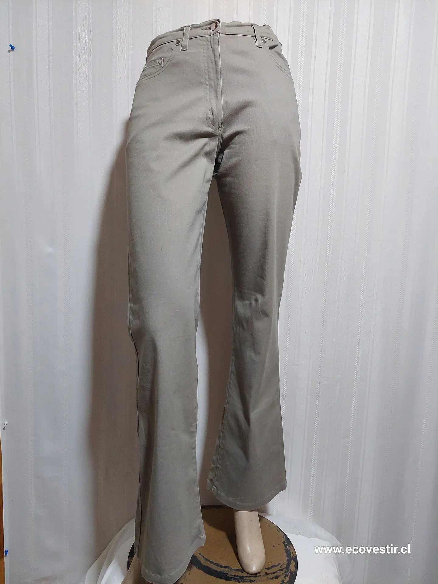 PANTALÓN CASUAL BEIGE DUTY FREE  TALLA  40-42 2