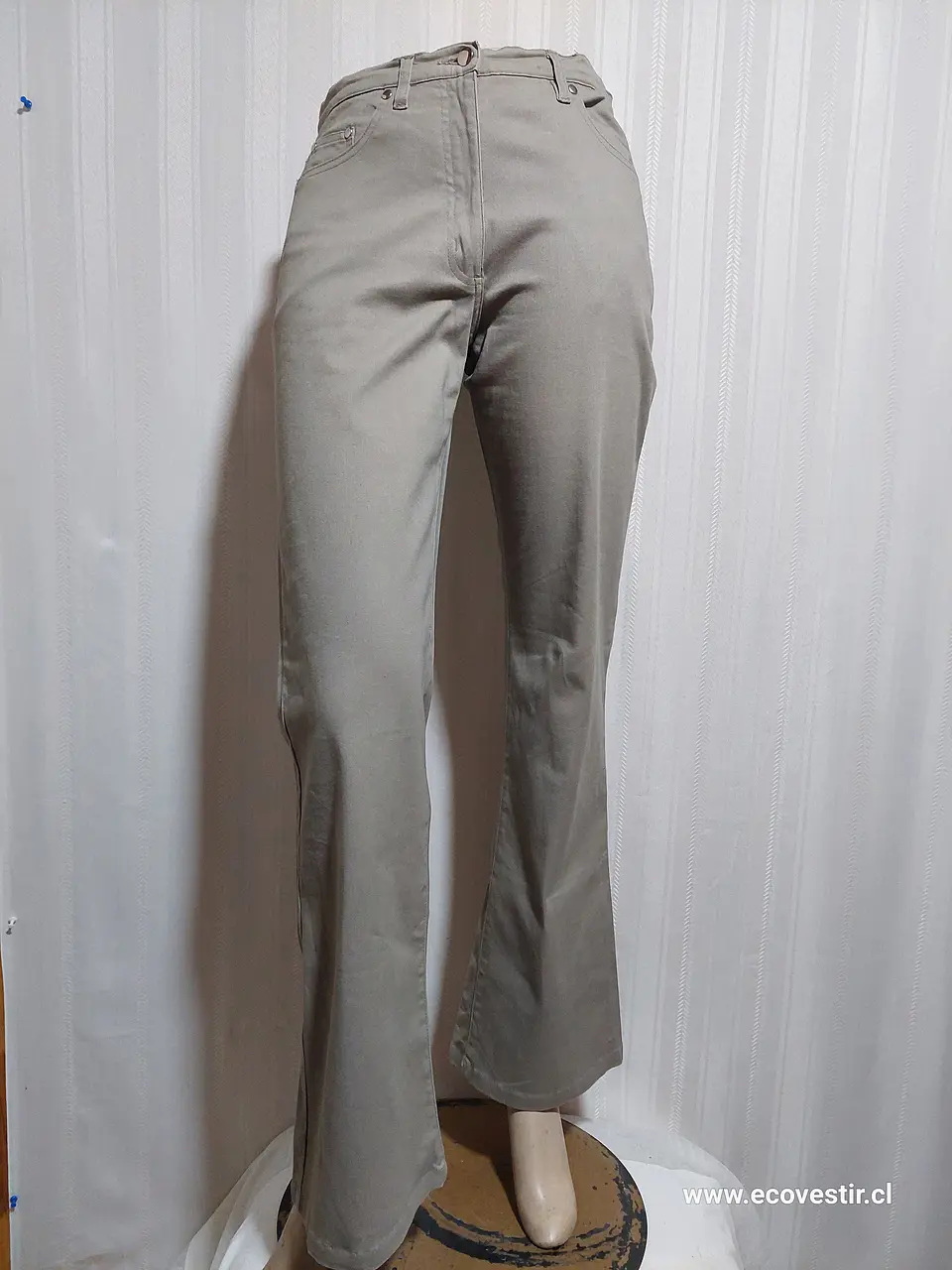 PANTALÓN CASUAL BEIGE DUTY FREE  TALLA  40-42 2