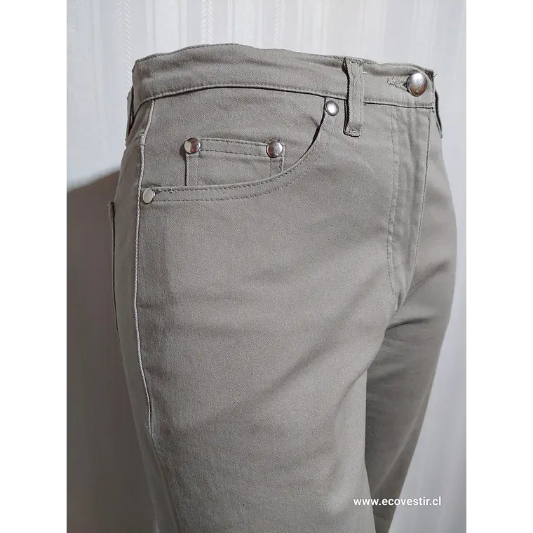 PANTALÓN CASUAL BEIGE DUTY FREE  TALLA  40-42 4