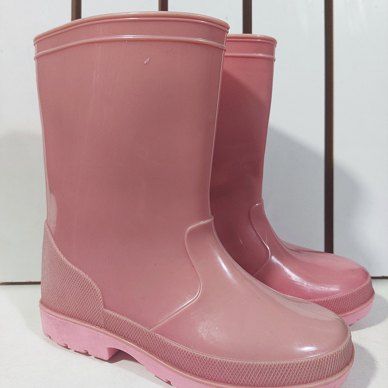 BOTIN DE AGUA NIÑA ROSADO NRO. 31 1