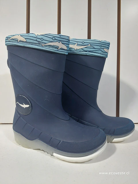 BOTIN DE AGUA NIÑO LUCES CHIPORRO NRO. 24/25