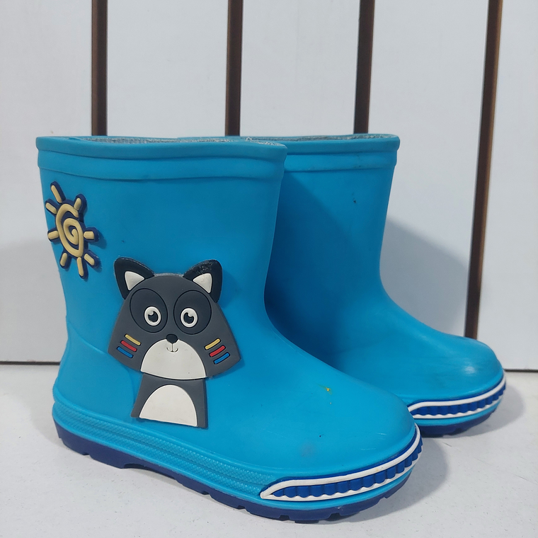 BOTIN DE AGUA NIÑO CELESTE NRO.27 1