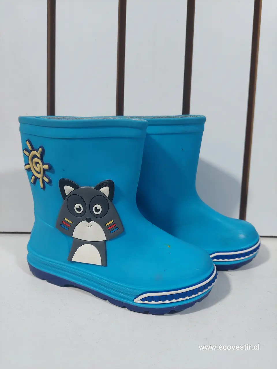 BOTIN DE AGUA NIÑO CELESTE NRO.27 1