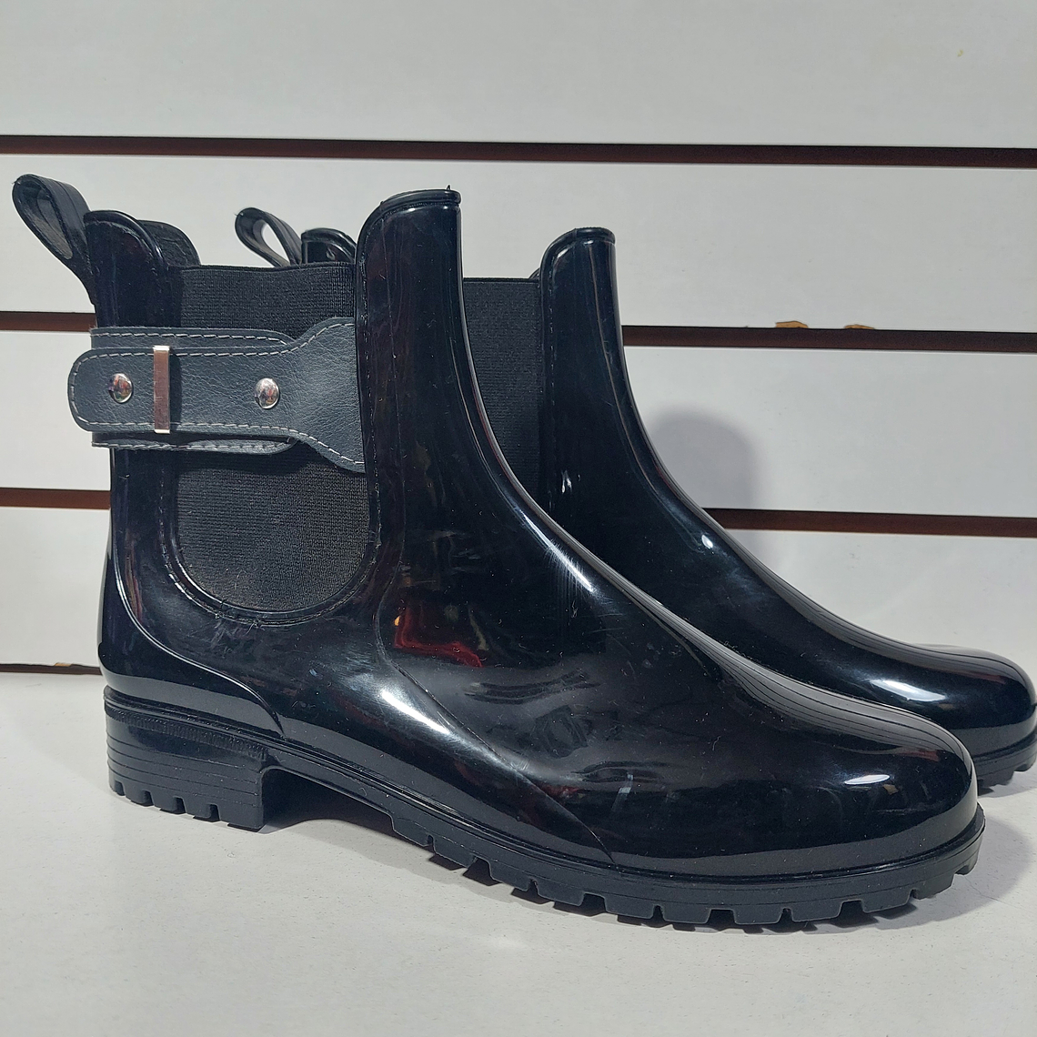 BOTIN DE AGUA MUJER NEGRO  NRO.40 1