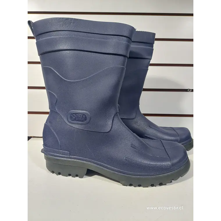 BOTIN DE AGUA HOMBRE DRY WALK AZUL NRO. 44 1