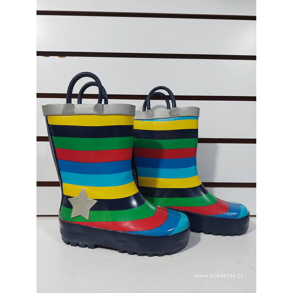 BOTIN DE AGUA NIÑA MULTICOLOR NRO.24 1