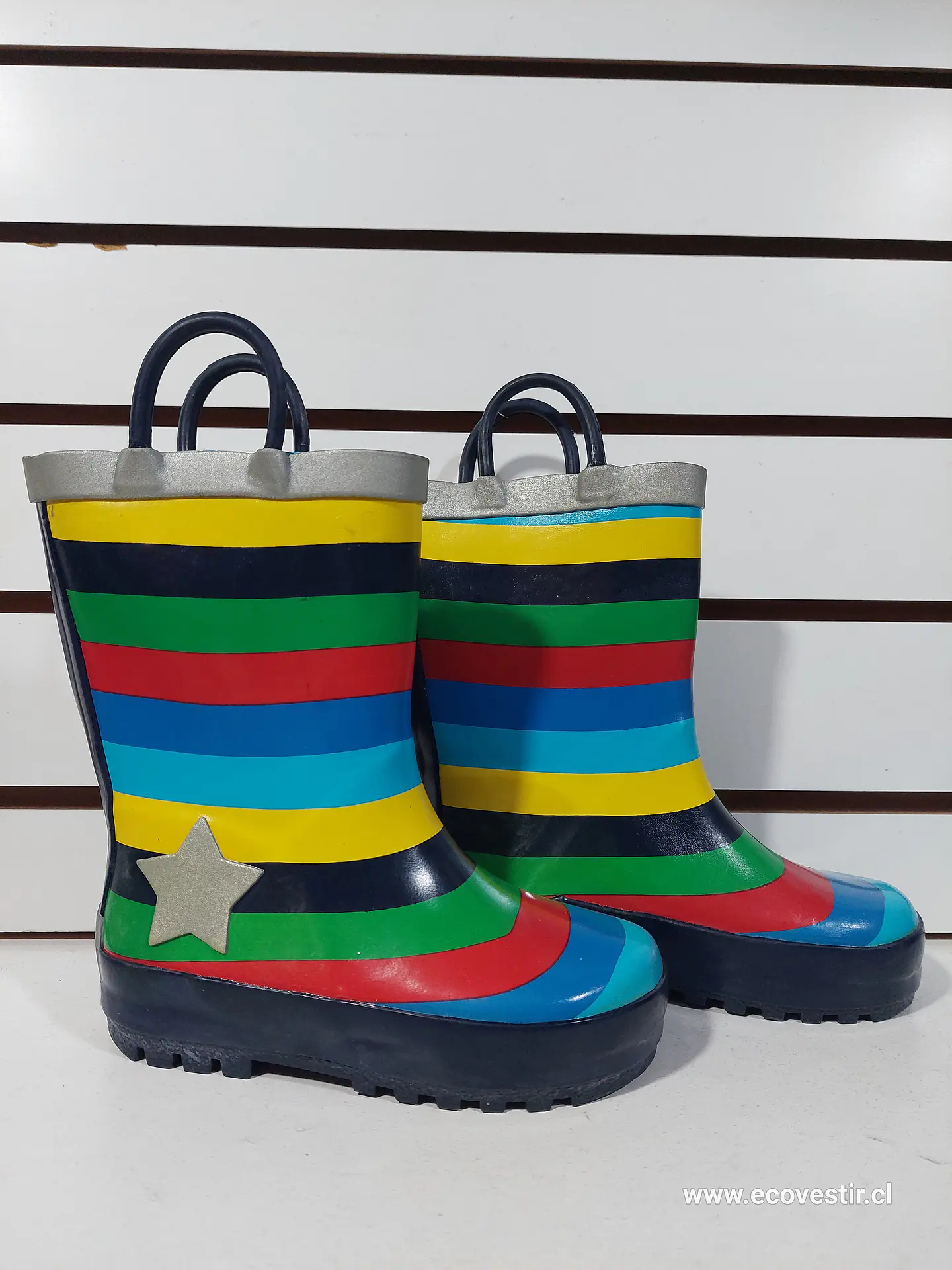 BOTIN DE AGUA NIÑA MULTICOLOR NRO.24 1