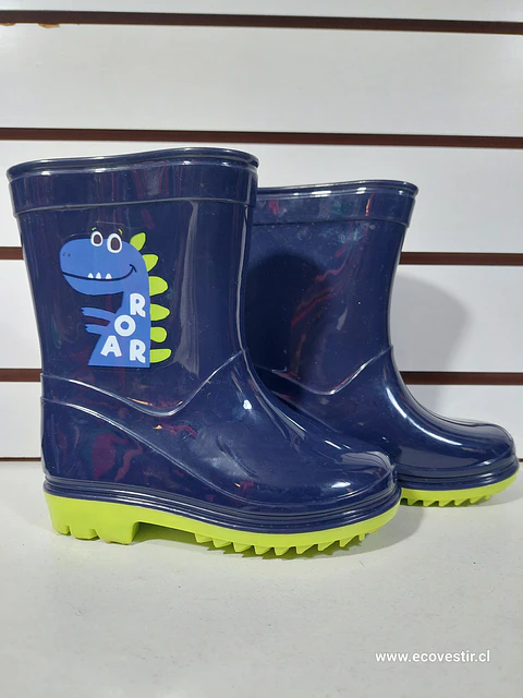 BOTIN DE AGUA NIÑO AZUL NRO.24
