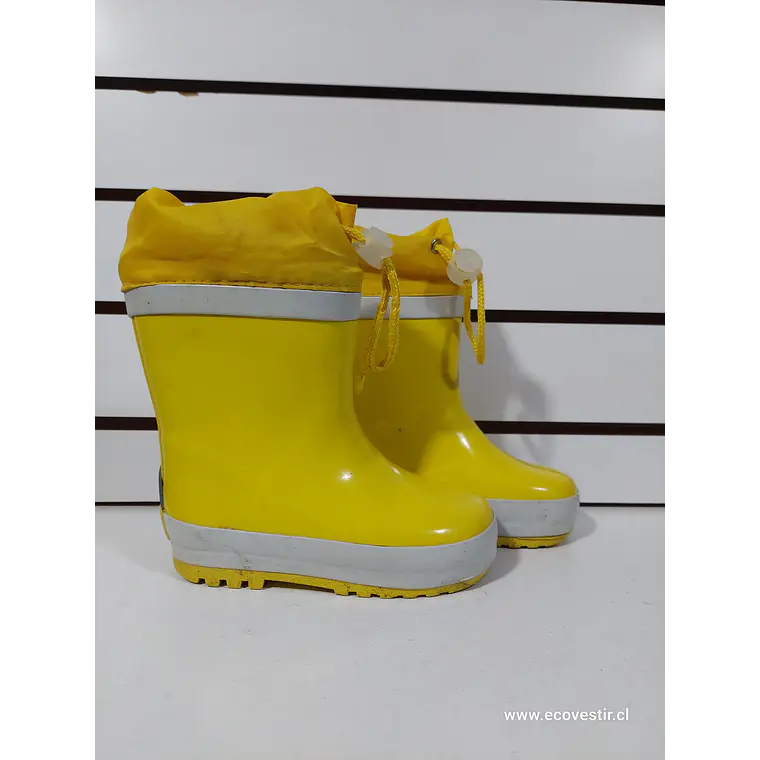 BOTIN DE AGUA NIÑO AMARILLO NRO.22/23 1