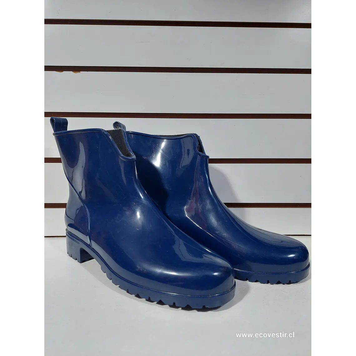BOTIN DE AGUA MUJER AZUL NRO. 40 1