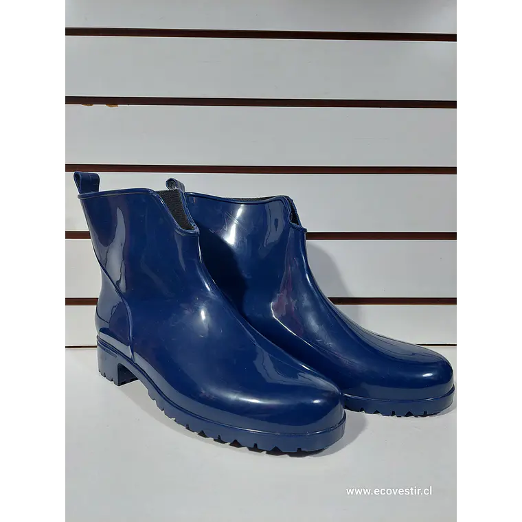 BOTIN DE AGUA MUJER AZUL NRO. 40 1