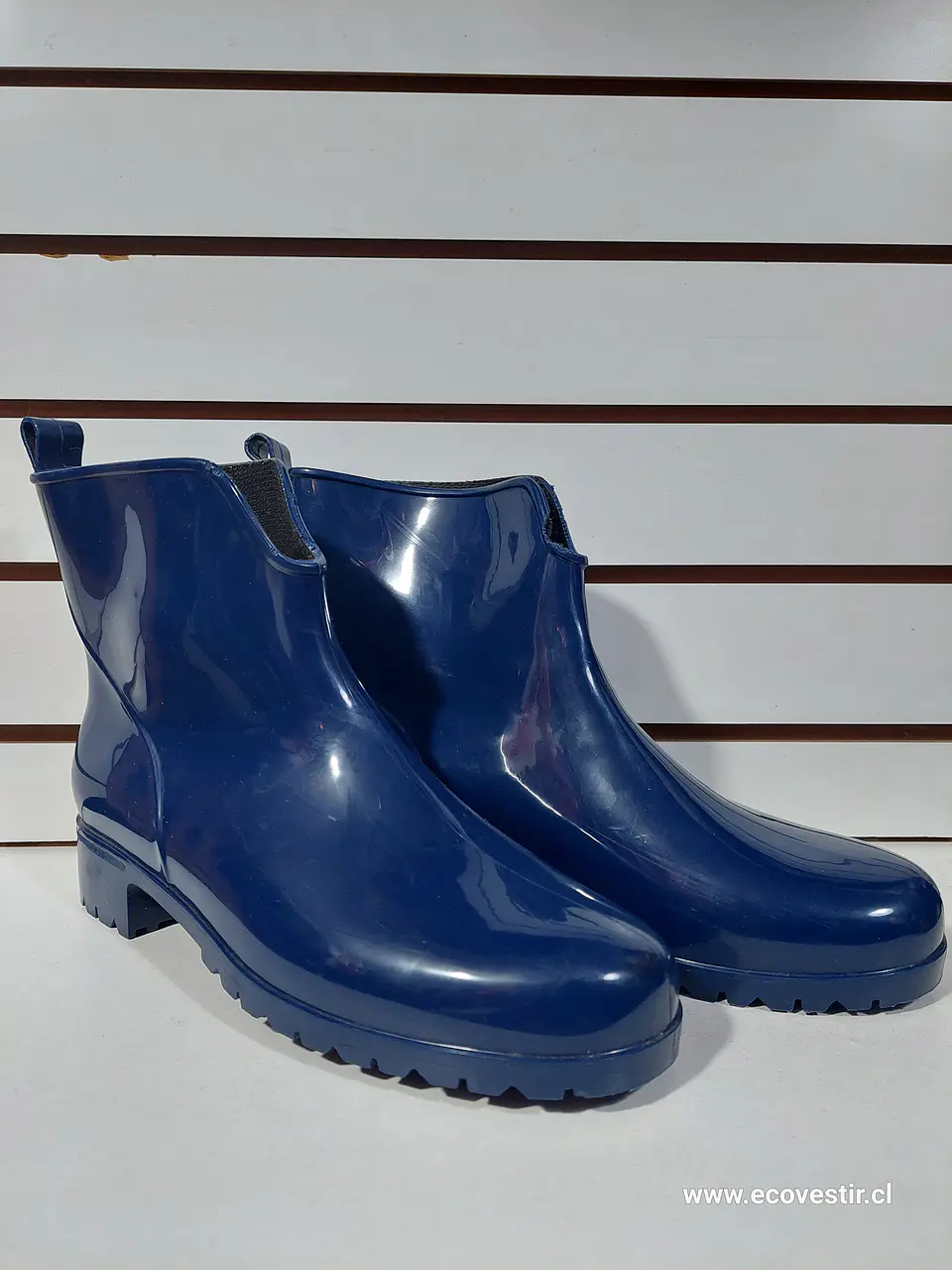BOTIN DE AGUA MUJER AZUL NRO. 40 1