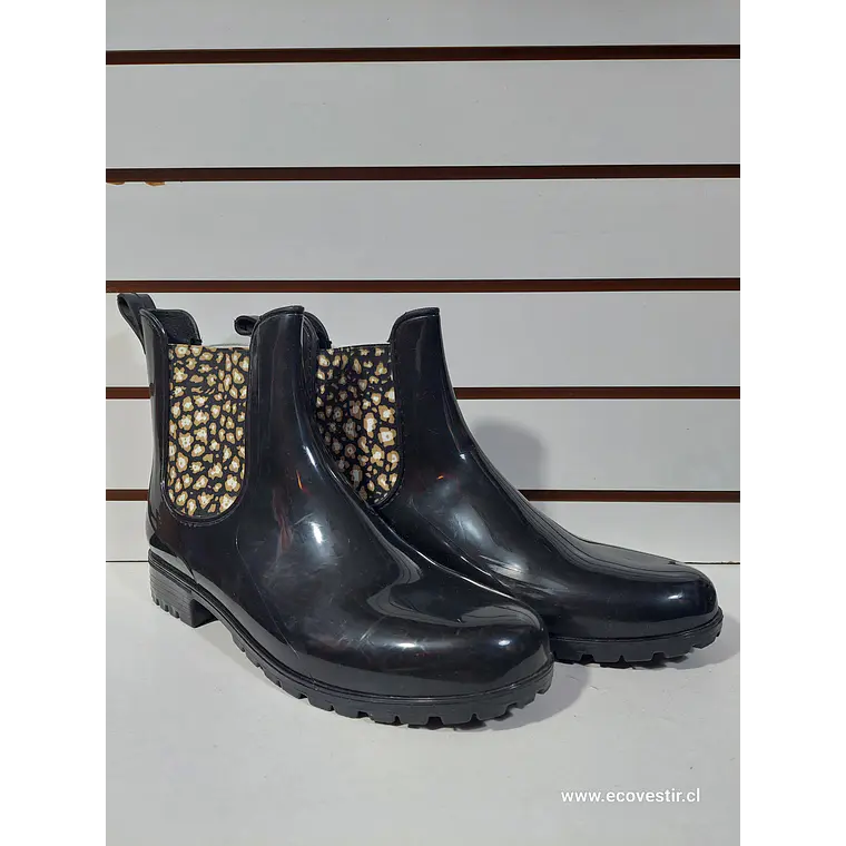 BOTIN DE AGUA MUJER NEGRO NRO. 41 1