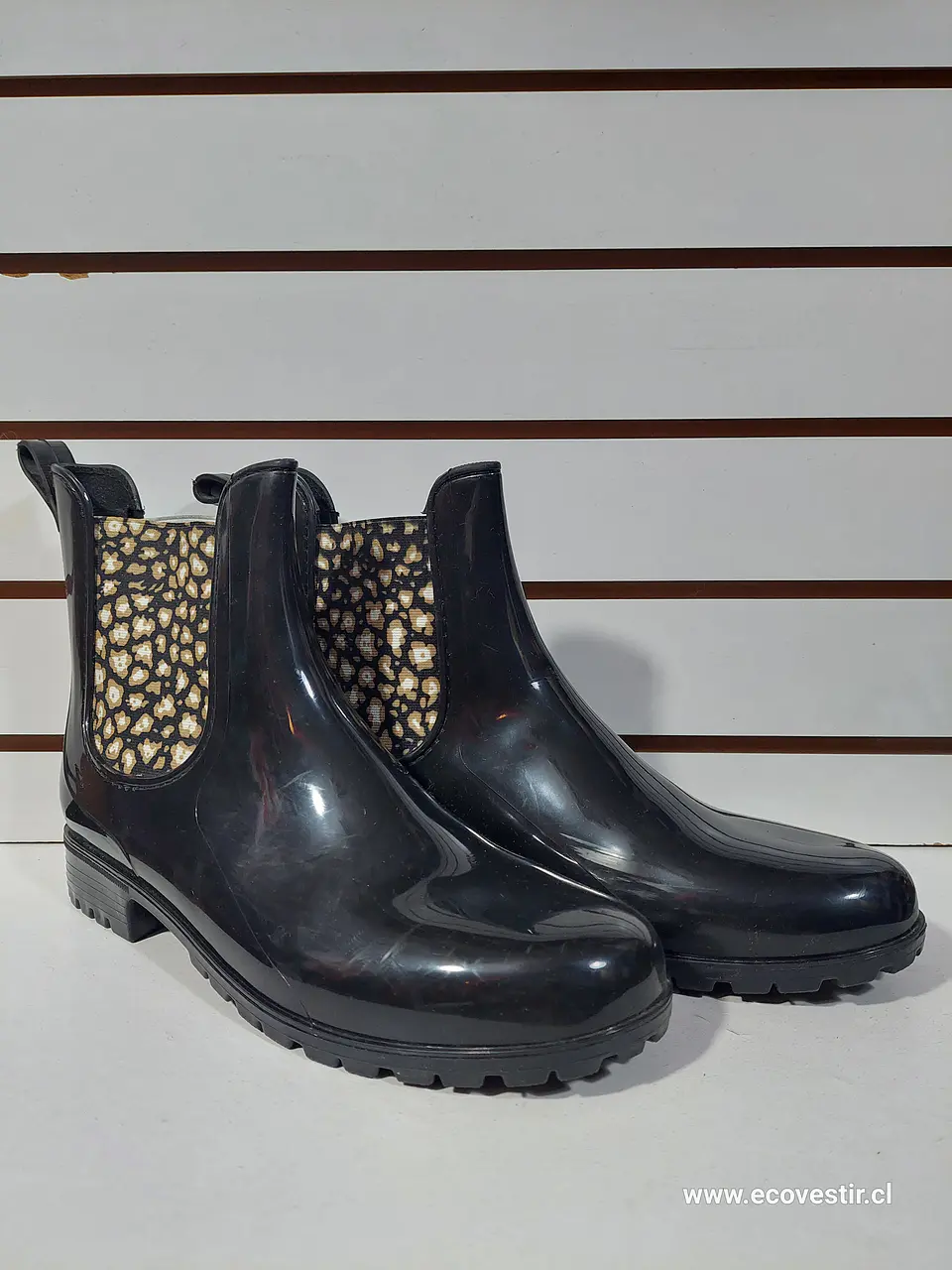 BOTIN DE AGUA MUJER NEGRO NRO. 41 1