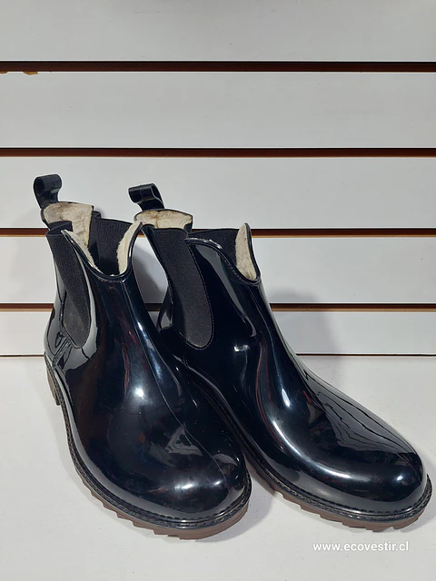 BOTIN DE AGUA MUJER CHIPORRO NEGRO  NRO.39