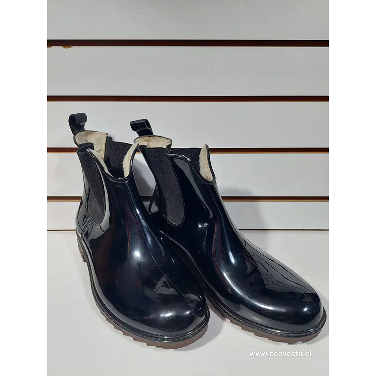 BOTIN DE AGUA MUJER CHIPORRO NEGRO  NRO.39 1