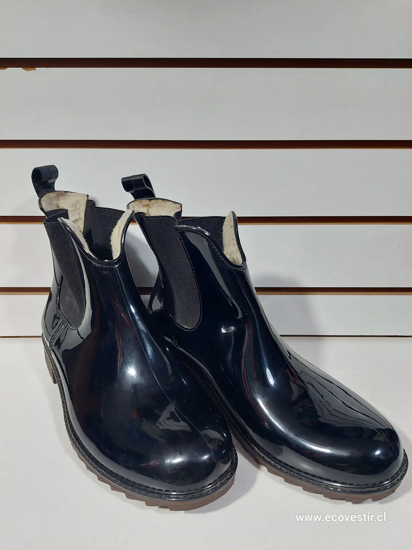BOTIN DE AGUA MUJER CHIPORRO NEGRO  NRO.39 1