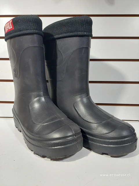 BOTA DE AGUA HOMBRE GRIS NRO. 38