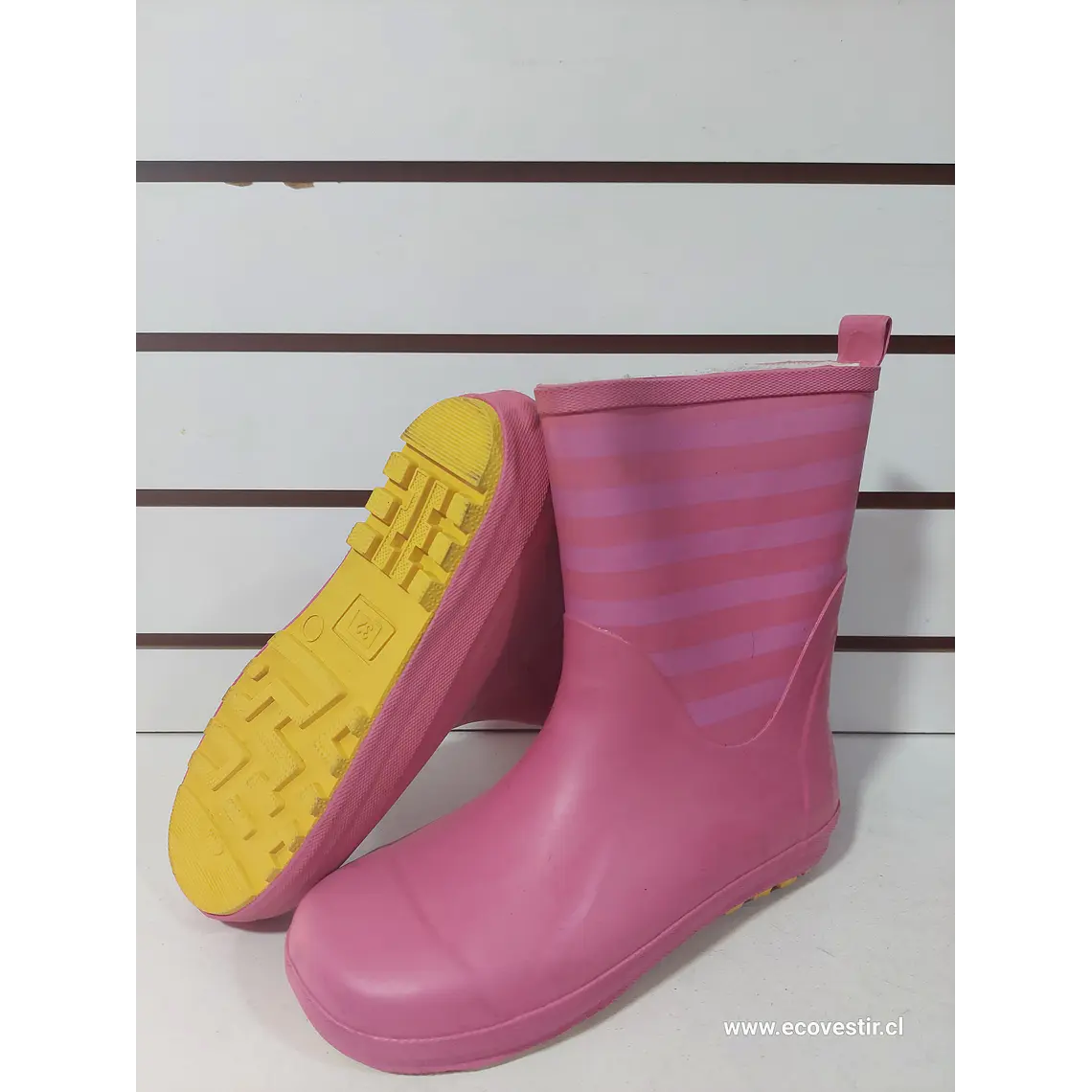 BOTIN DE AGUA NIÑA ROSADO NRO. 32 1
