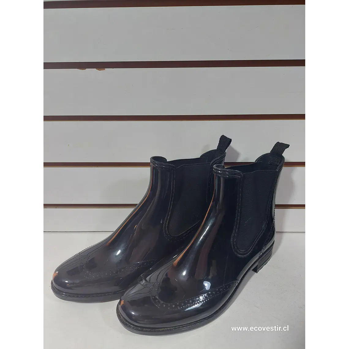BOTIN DE AGUA MUJER NEGRO NRO. 39 1