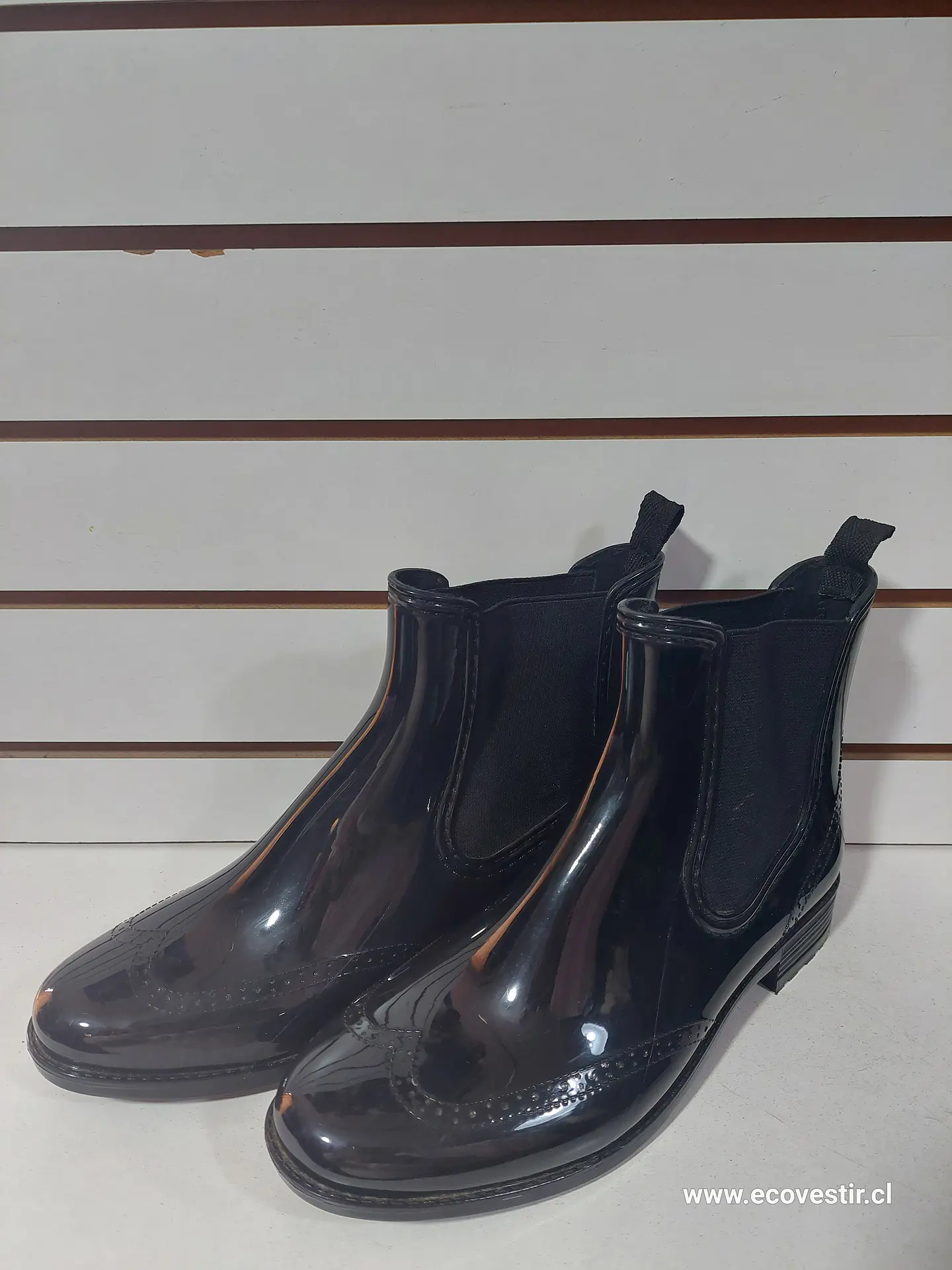 BOTIN DE AGUA MUJER NEGRO NRO. 39 1