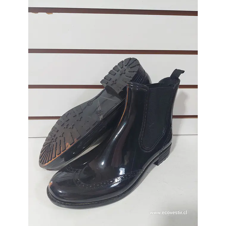 BOTIN DE AGUA MUJER NEGRO NRO. 39 2