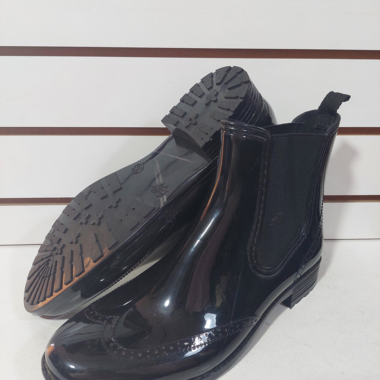 BOTIN DE AGUA MUJER NEGRO NRO. 39 2