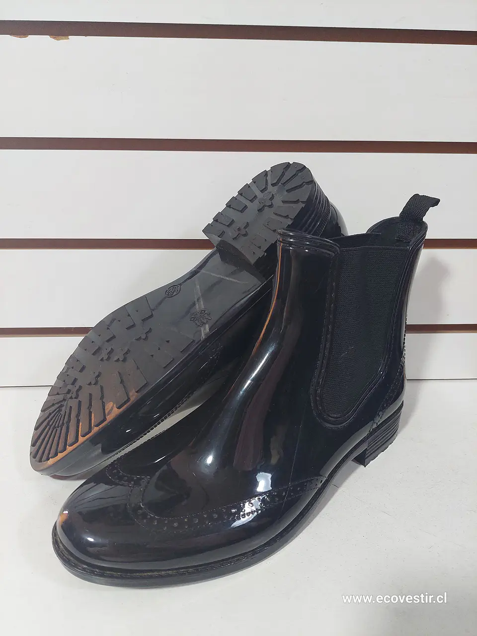 BOTIN DE AGUA MUJER NEGRO NRO. 39 2