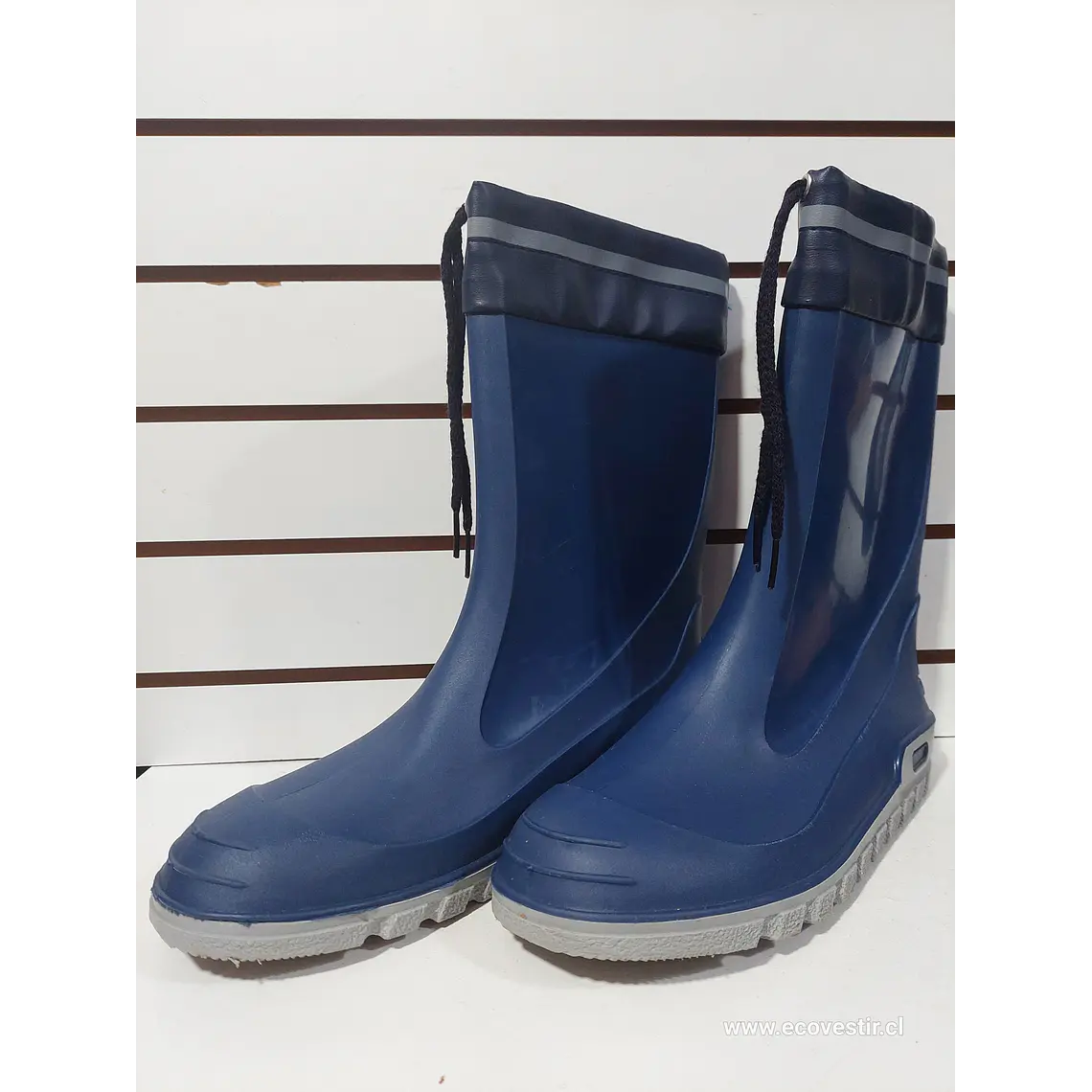 BOTA DE AGUA MUJER AZUL  NRO.41 1