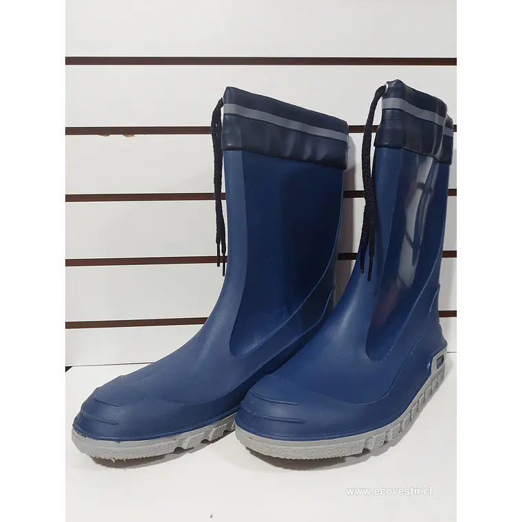 BOTA DE AGUA MUJER AZUL  NRO.41 1