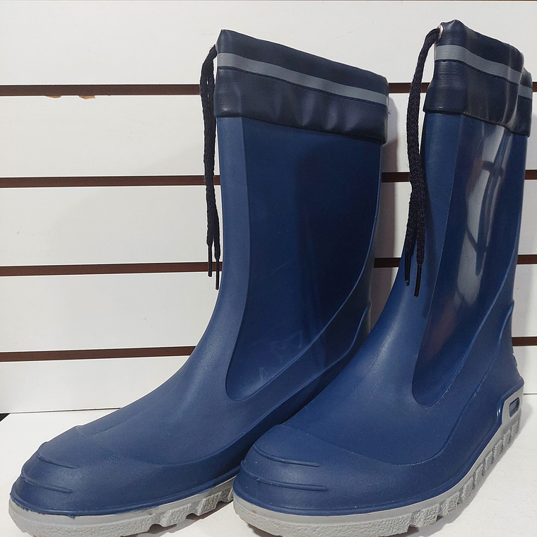 BOTA DE AGUA MUJER AZUL  NRO.41 1