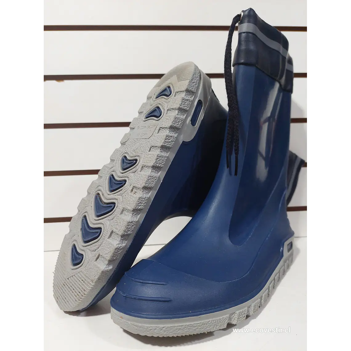BOTA DE AGUA MUJER AZUL  NRO.41 2