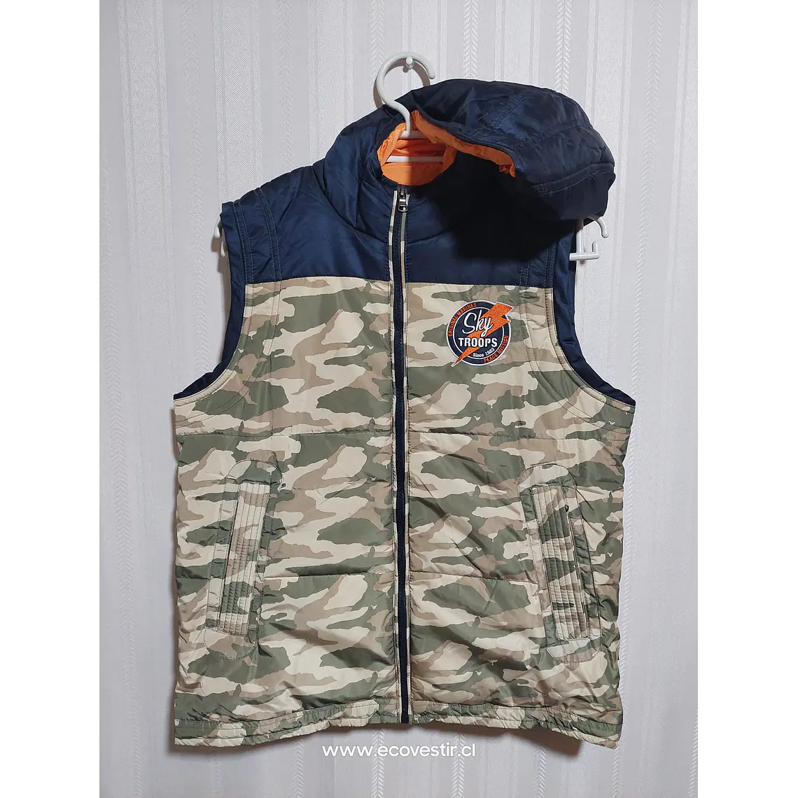 PARKA NIÑO S/M CAMUFLAJE ORIGINAL MARINES TALLA 12 1